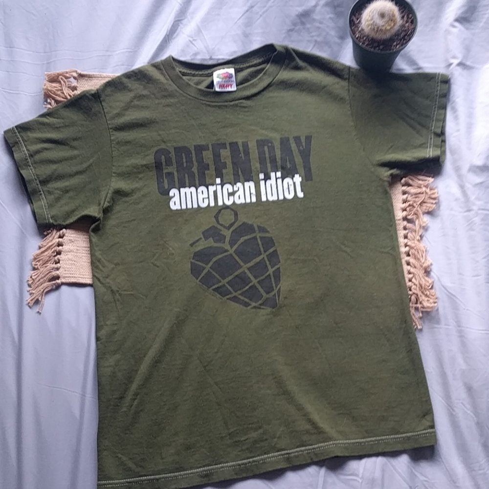 Green Day American Idiot band tee
